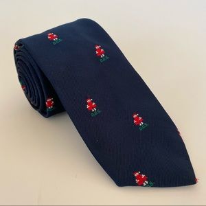 Alynn Neckwear || Daring Old Santa (D.O.S) Tie with "Flashing" Santa Design